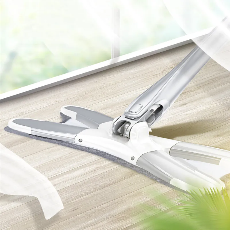 

X-type Mop 360 Cleaning Easy Rotating Mop Microfiber floor mop Hand free wash Manual Extrusion Household Cleaning Tools