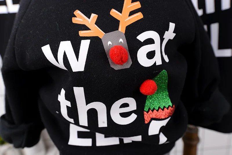 Одинаковая одежда для семьи; детские комбинезоны; Новинка года; Рождественский зимний свитер для папы, мамы и ребенка; теплая флисовая рубашка для мужчин и женщин