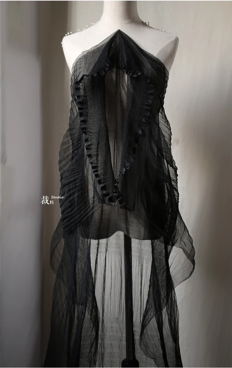 

45x150CM/Lot Soft Hexagonal Net Yarn Encryption Gauze Polyester Mesh Tulle Fabric DIY Sewing Tutu Party Wedding Dress Patchwork