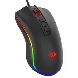 Redragon M711 COBRA Chroma Wired Gaming Mouse with 16.8 Million RGB Color Backlit 10,000 DPI 7 Programmable Buttons Optical LED