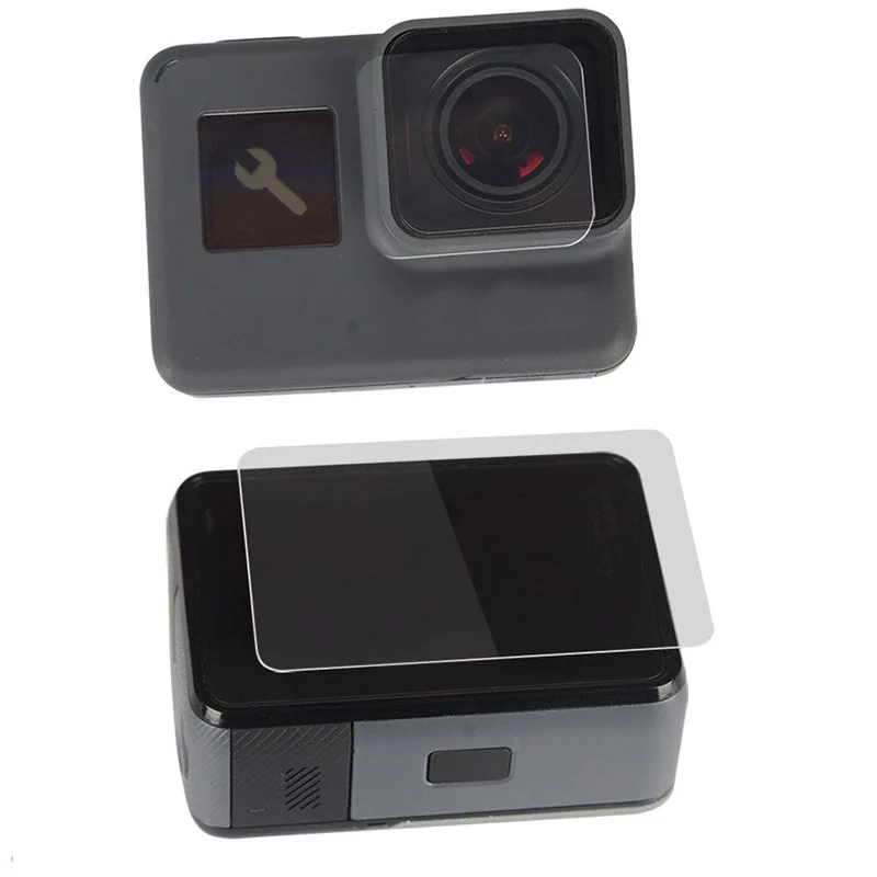 Защитный чехол из закаленного стекла для Go Pro Gopro Hero 5 6 7 8 Hero8 крышка объектива