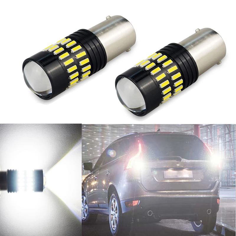 Oxilam 2 шт. 1156 P21W BA15S фара красного цвета для автомобилей задний Реверс хвостовые