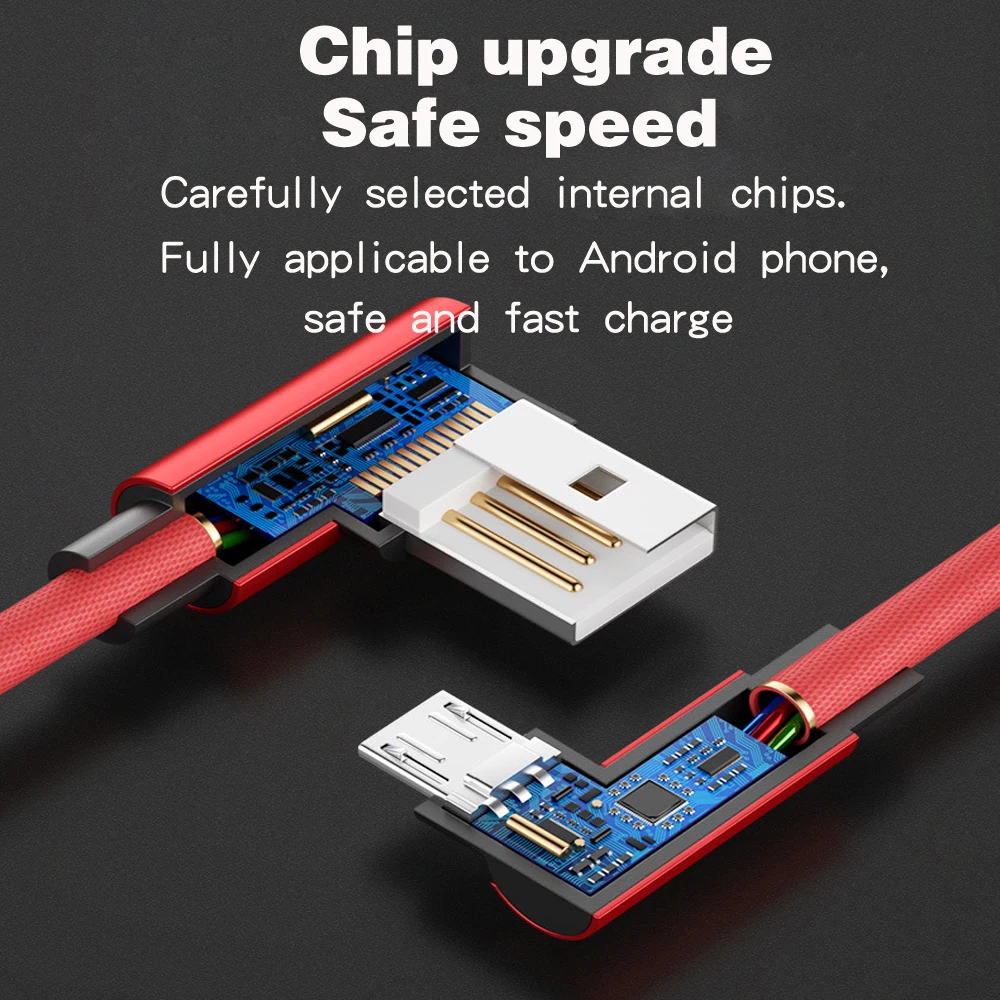 1 м 2 90 градусов USB зарядное устройство 3A Быстрый кабель для iPhone X XR XS MAX 6 6S 7 8 Plus 5 5S SE