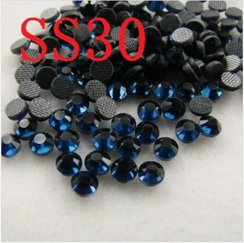 

2 bags SS30 Montana DMC Flatback Hot Fix Crystals Crystal Bead Bling Perfect DIY free shipping
