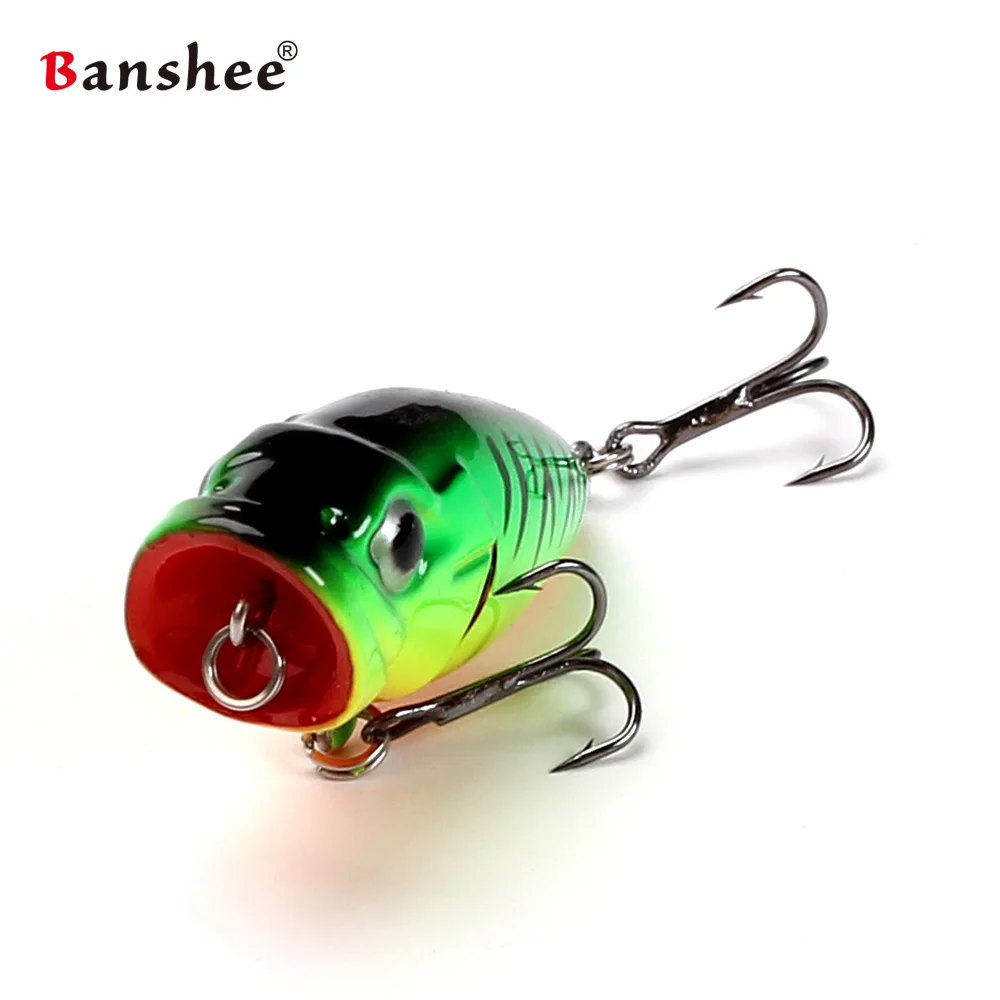 Popper señuelos Señuelos de pesca CP flotante pequeño Popper Topwater ganchos agudos Isca Artificial cebo duro wobbler peche leurre de pesca