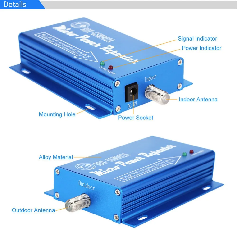 

mobile phone LCD display signal repeater GSM 900mhz signal booster cell phone repeater 900Mhz 2g 3g