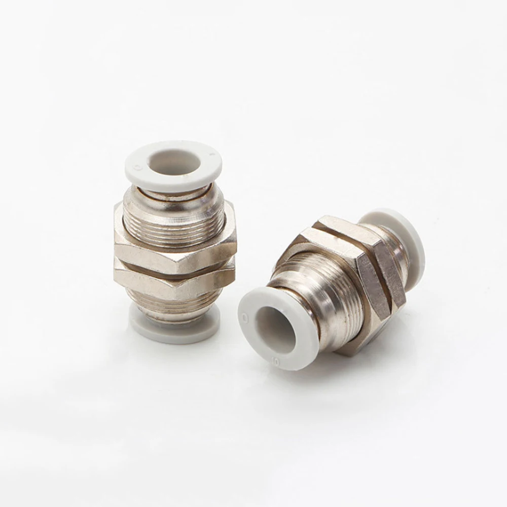 

PM6/8/10/12 partition straight through mechanical parts pneumatic components two-way plug-in quick connector airtac pneumatic