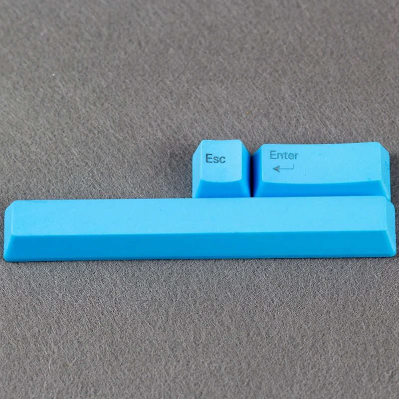 OEM высокое PBT колпачки для ключей Cherry MX механические колпачки 10 см пробел введите ESC синий красный зеленый цвет колпачки - Цвет: Blue keycaps