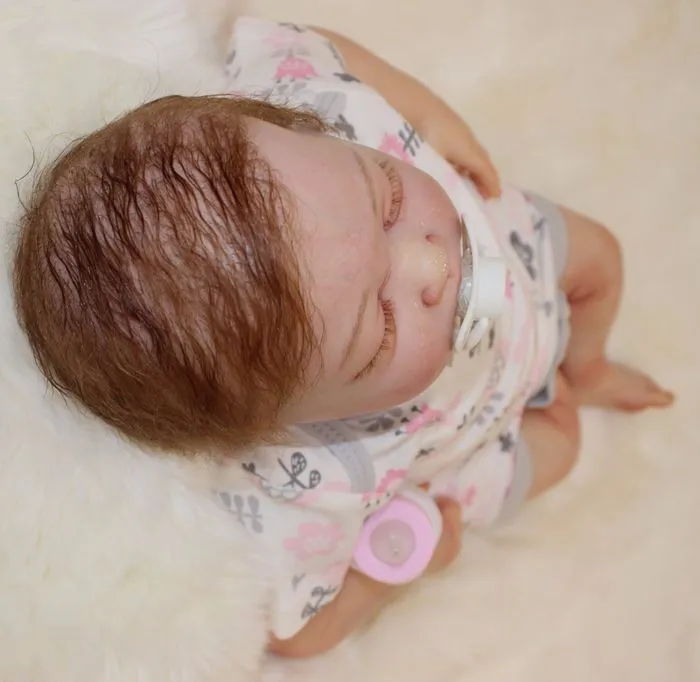 См 50 см Силиконовые Reborn Baby Doll Дети Playmate подарок для девочек Baby Alive sleeping реалистичные высокого класса Малыша Кукла Детская игрушка для