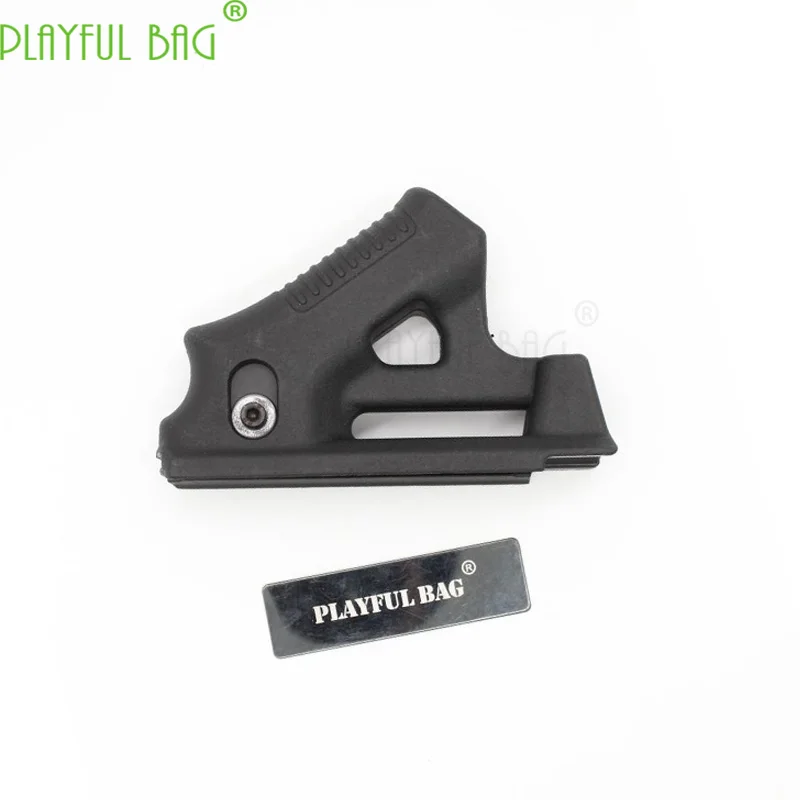 

PB Playful baTactical thumb nylon triangle grip short front Jinming 9 gen8 krisss V2 Jedi survival chicken 416 water bullet gun