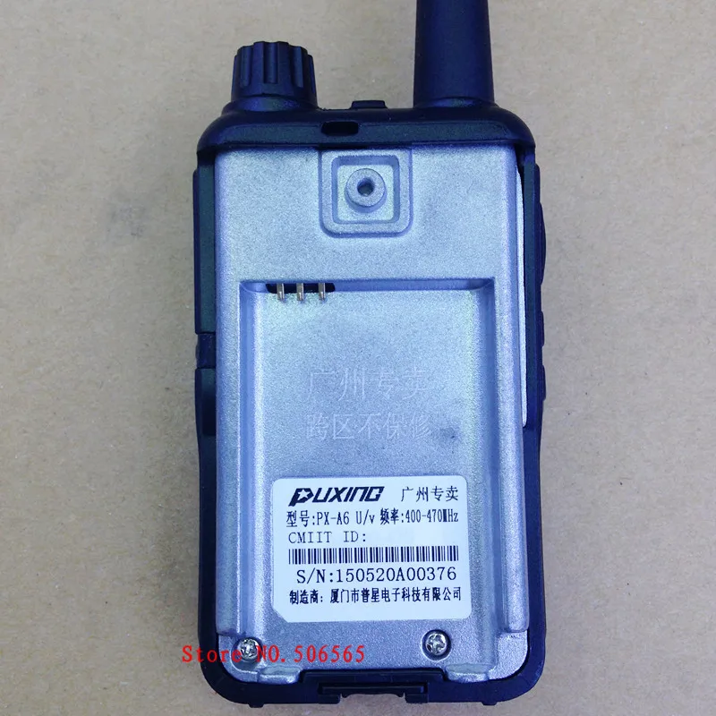 Компактная портативная PX A6 UHF 400 470mhz рация двухстороннее радио|walkie talkie radio|puxing
