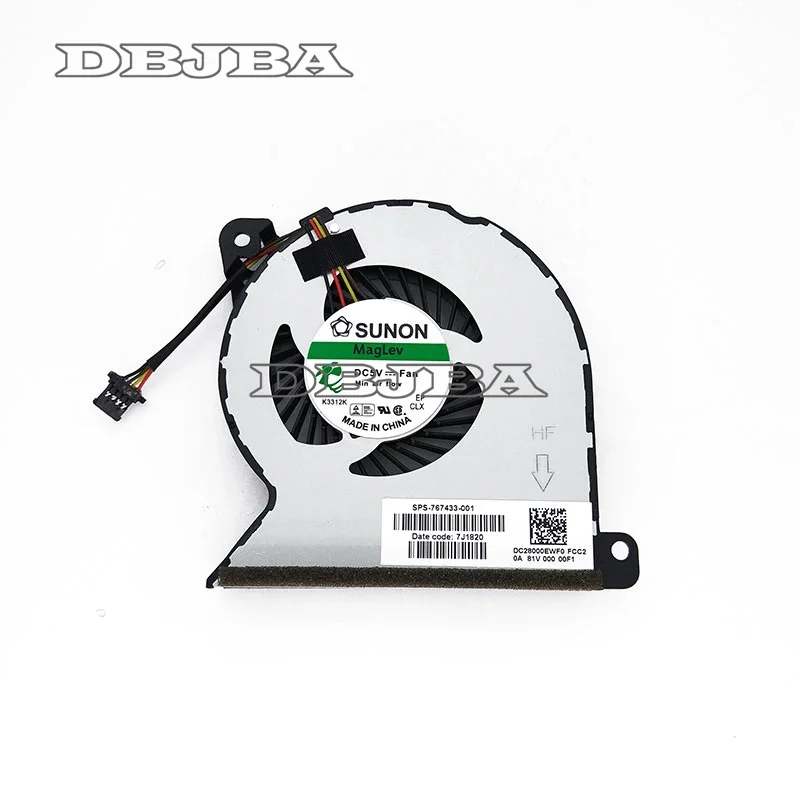الأصلي ل HP ProBook 450 445 470 G2 767433-001 وحدة المعالجة المركزية تبريد مروحة MF60070V1-C350-S9A