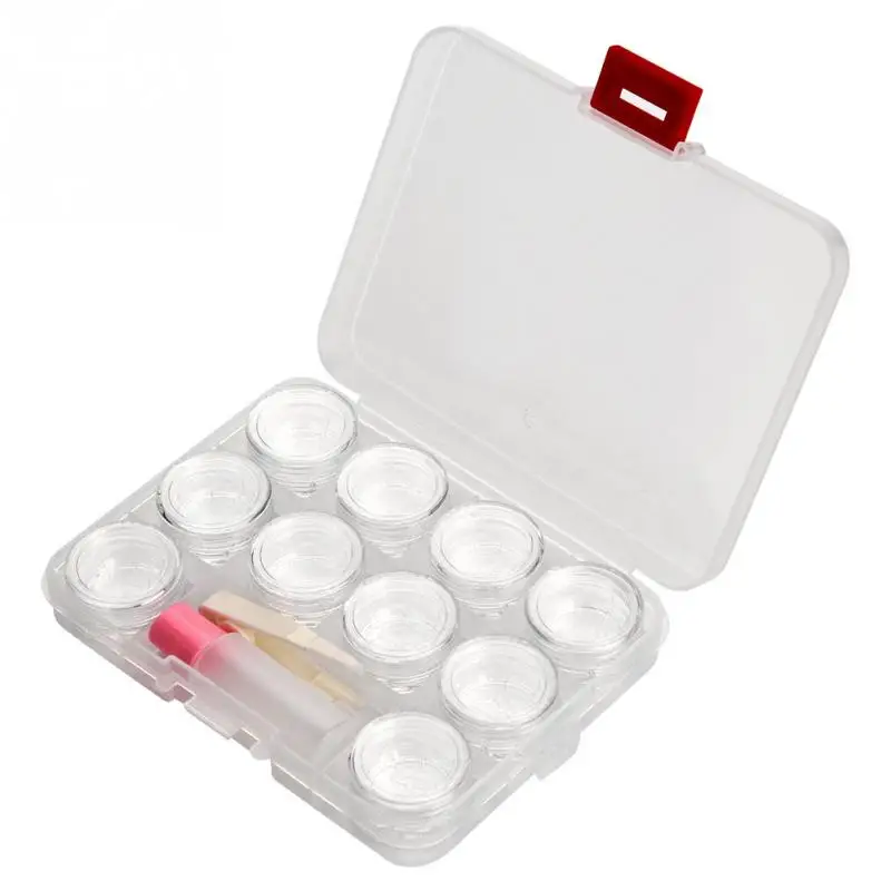 5 Pairs Transparent Contact Lenses Storage Box Colorful Contact Lenses