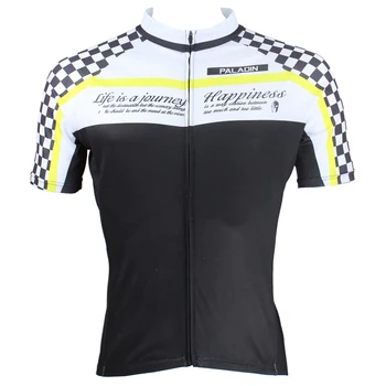 

Men's Cycling Jersey Comfortable Bike Glothing Racing Grid Bicycle Shirt Mosaics Cycling Clothing Breathable Ropa Ciclismo