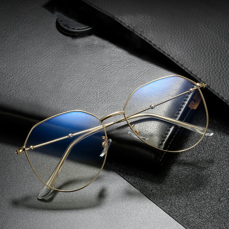 Zilead ретро металл полигон Fnished близорукость очки для женщин и мужчин четкие близорукие очки дальнозоркость очки
