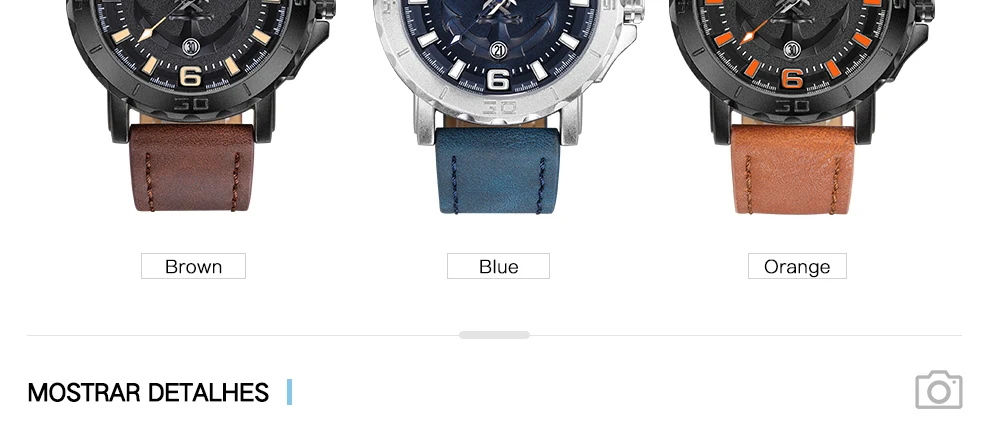 Relógios Men Luxury Brand Watch Relógio Masculino Relogio masculino