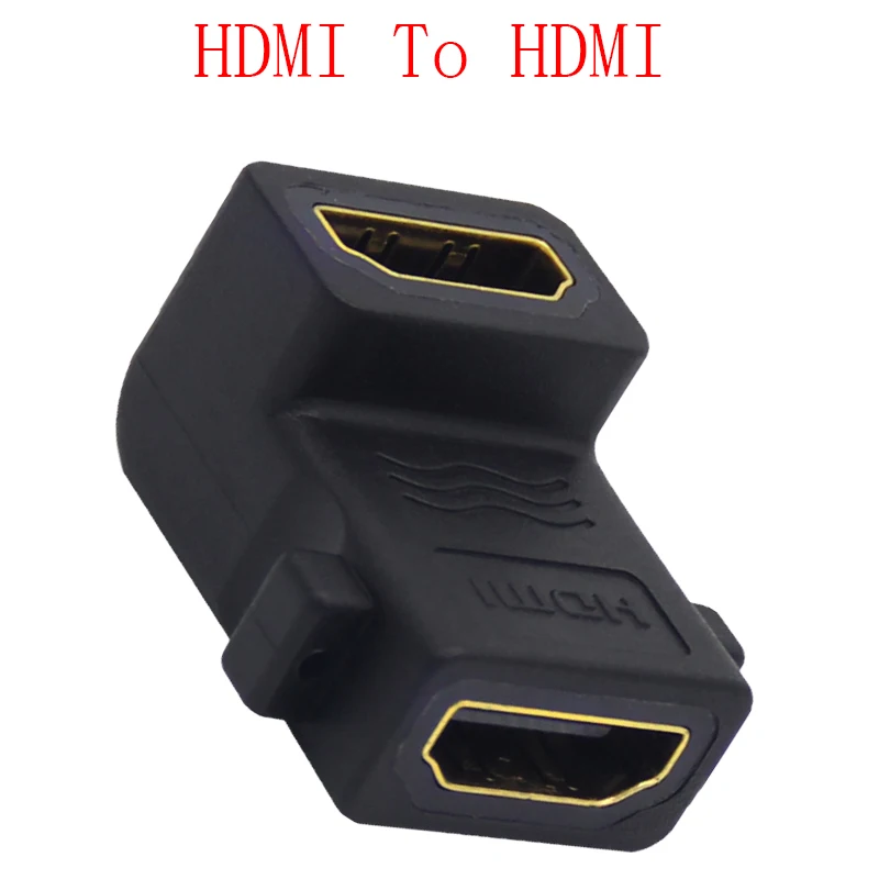 90 градусов HDMI адаптер Женский на разъемы преобразователи Поддержка Audio Return Channel