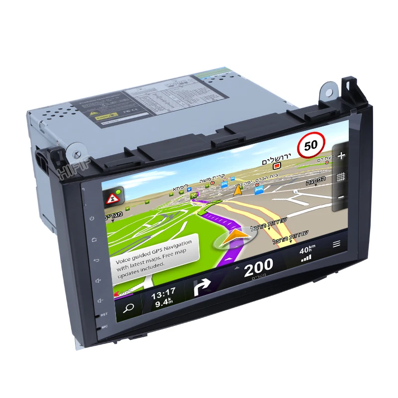 Sale IPS New 9" Android 8.0 Car Stereo Head Unit GPS auto Radio For Mercedes Benz B200 W169 A160 Viano Vito 3G WIFI Touch Screen 2