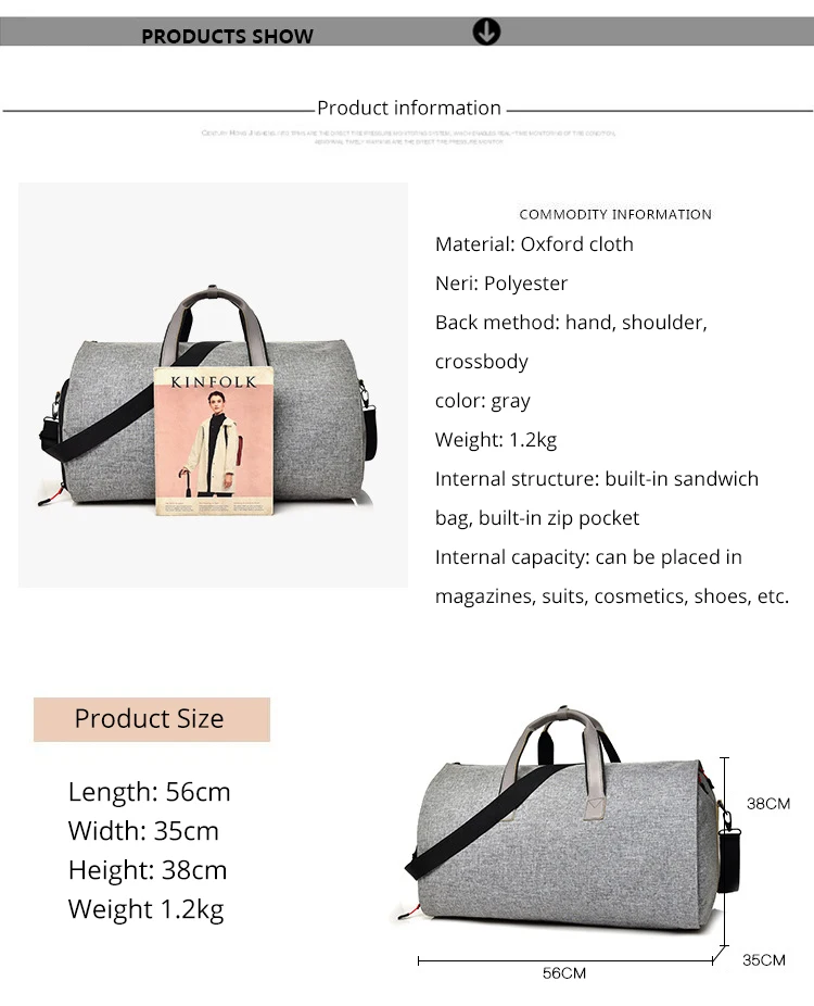 Fashionn Водонепроницаемый Для мужчин Дорожная сумка складной портативный сумки на плечо багаж большая емкость сумка Для Женщин Чемодан