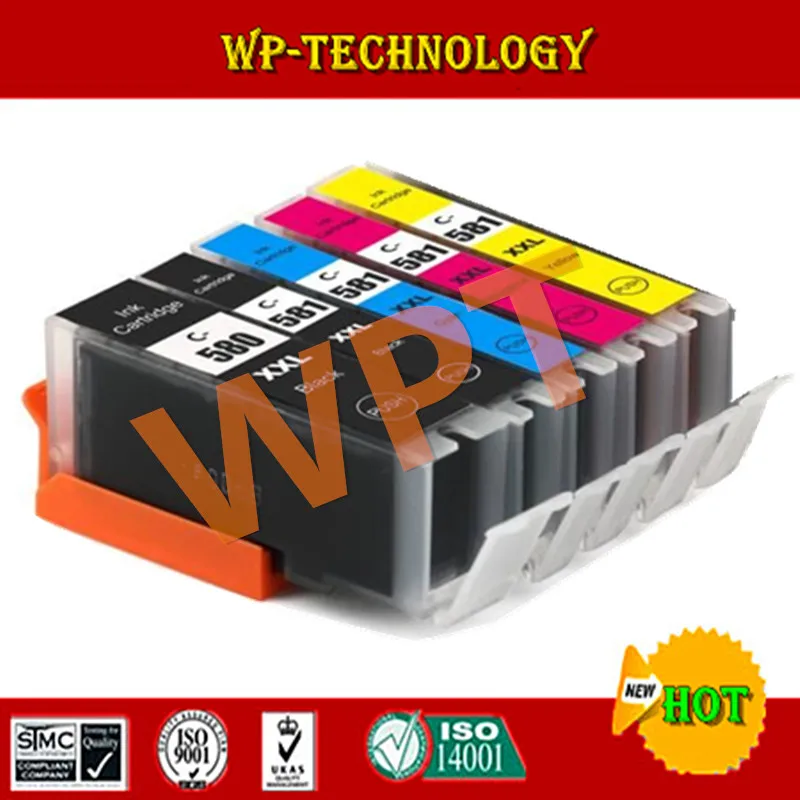 

Compatible Ink cartridge for PGI-580 CLI-581 PGI580 CLI581 suit for Canon PIXMA TS8150 TS8151 TS8152 TS9150 TS9155 etc.