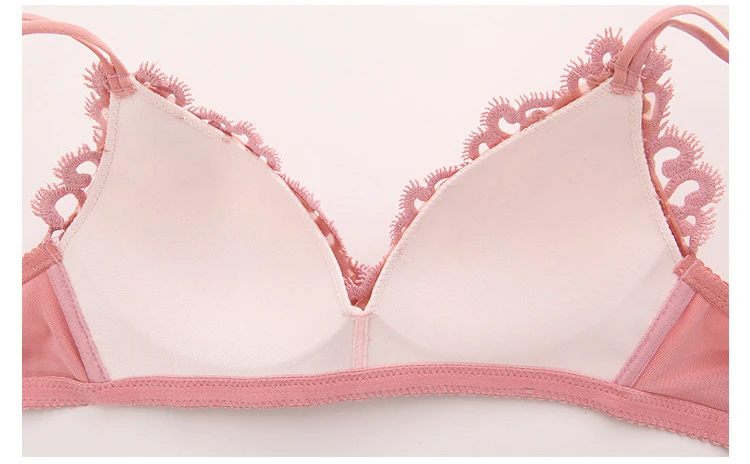 Jerrinut Sexy Lingerie Set Underwear Women Push Up Bra Set Seamless Embroidery  Bra And Panty Brassiere Bra Brief Sets 13