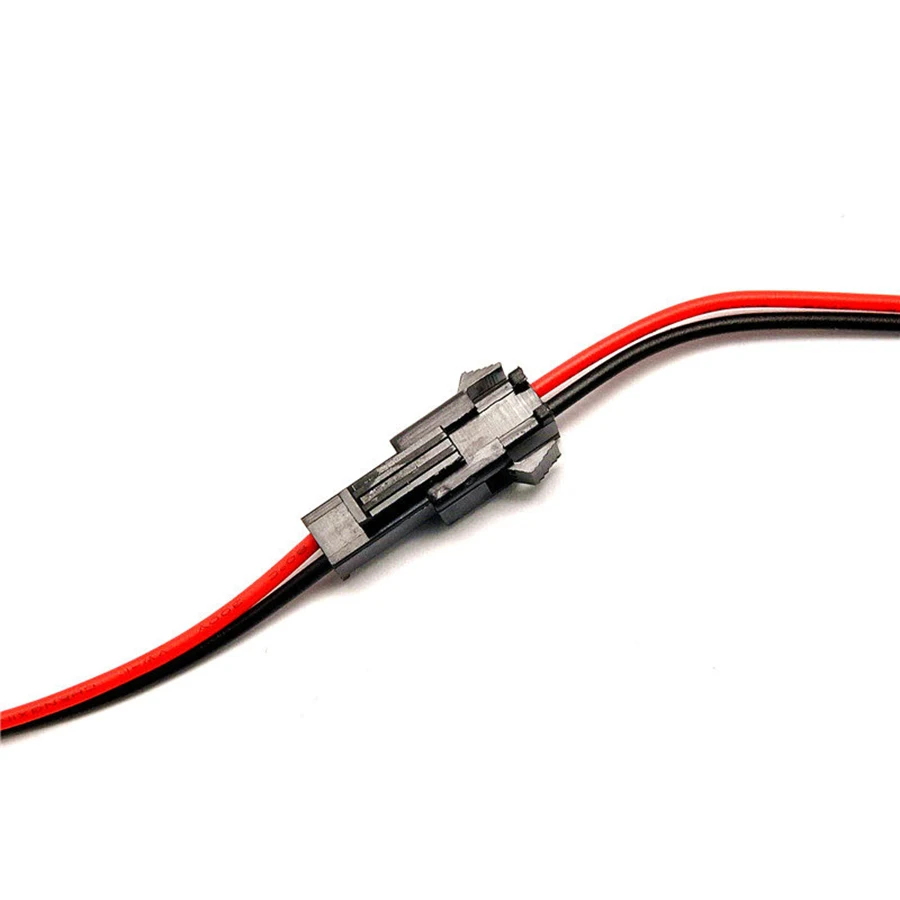 2/5/10 пар 22 AWG JST SM мужского и женского разъем 2,54 SM2P EL провода адаптер для кабельного шнура с для провода электрического кабеля для Светодиодный свет