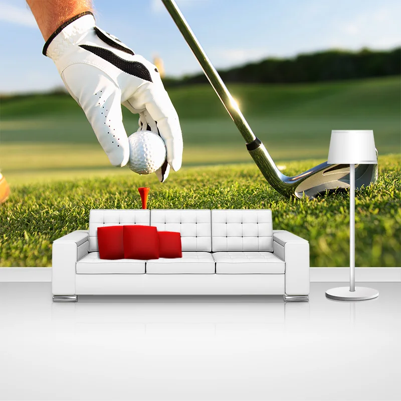 Nature Golf Photo Wallpaper Mural Stickers Modern Wall Paper 3D Living Room Home Office Decor