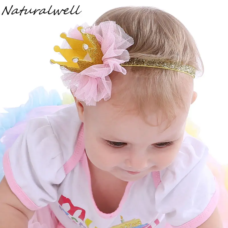 Accessoire Bebe 1pc Fille Princesse Bandeau Bebe Cheveux Band Crown Tiara Toddler Filles Bandeau Accessoires De Coiffure Pour Bebe