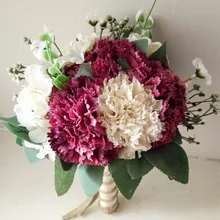 Свадебные Аксессуары Украшение Свадебный букет для невесты Gelin Buketi букет свадебных цветов 0224A