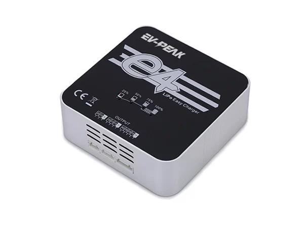 

EV-PEAK E4 110 - 240V input, 50W 4A 2-4S Lipo Charger