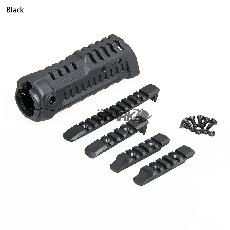 Тактический Черный загар зеленый M4S1 рука Guard Handguard для AR Carbine M16 AR15 HS22-0174