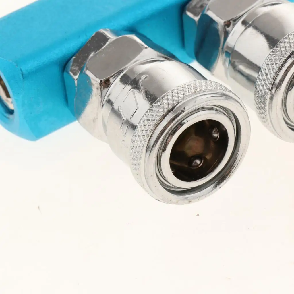 Pneumatic C-type Quick Connector Metal Air Compressor Connector Multi Hose Coupler Quick Fittings Air Compressor Tool SML