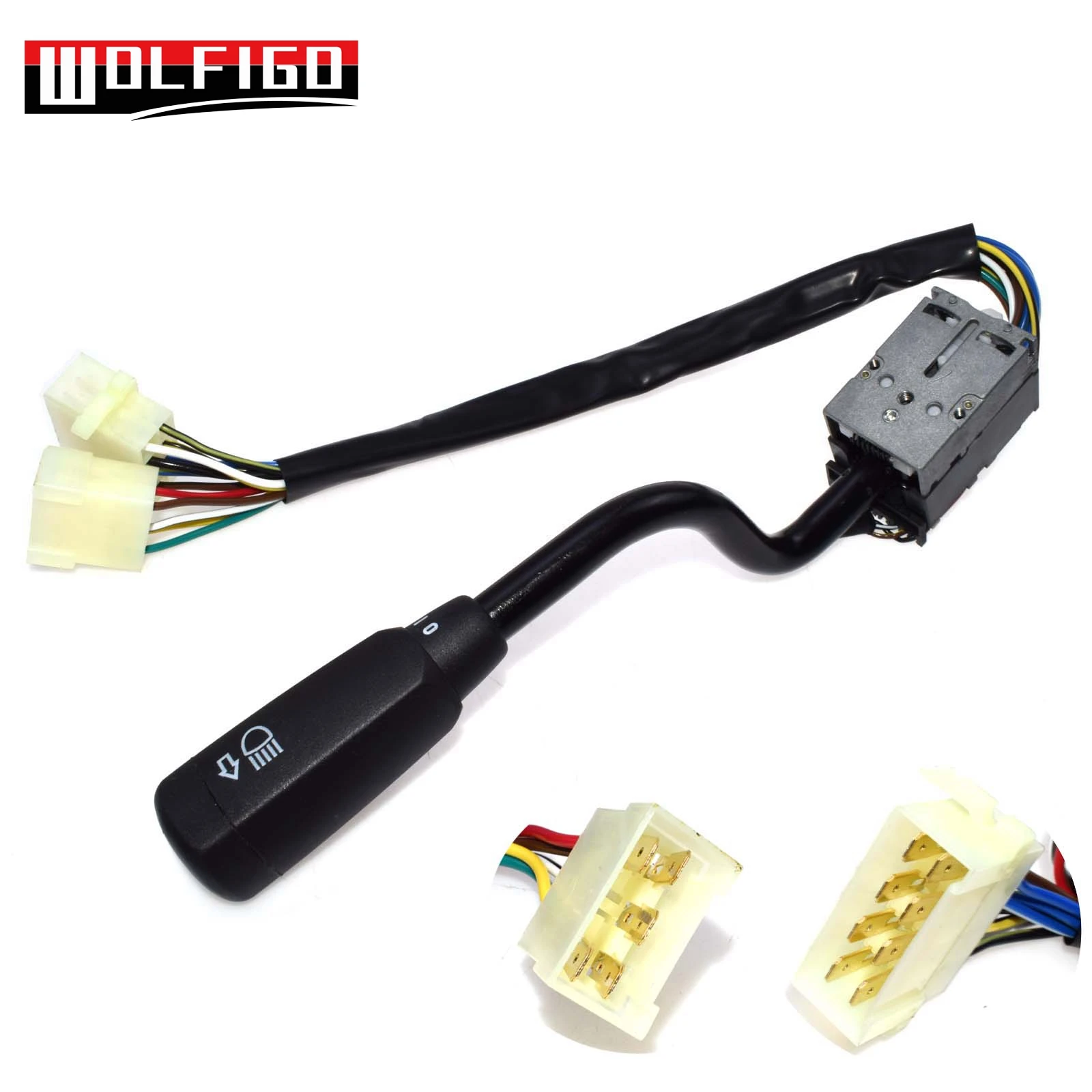 

WOLFIGO New 0055457424 Steering Column Indicator Stalk Wiper Switch For Benz T1 207 410 601 0065457824