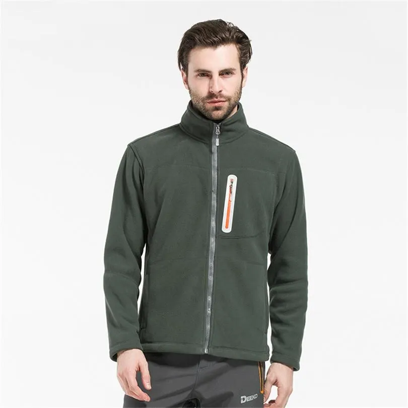 

DICHSKI Men Outdoor Fleece Jackets Sports Camping Warm Winter Jacket Coats For Camping Hiking Skiing Sport Autumn Jackets XXL