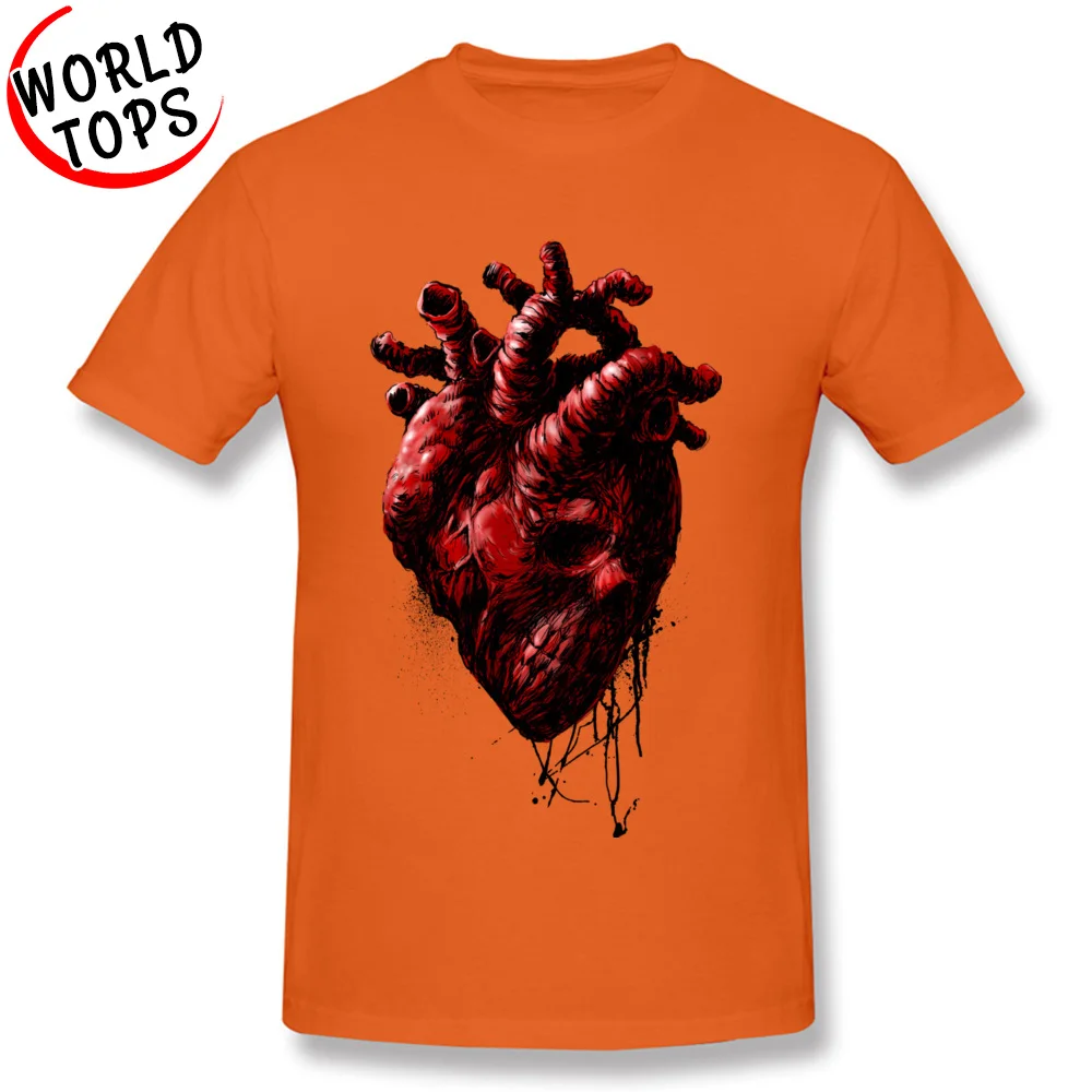 

Red Heartskull Autumn O Neck Tops Tees Short Sleeve Birthday Tee Shirt Customized Company Group Tshirts Wholesale High Quality