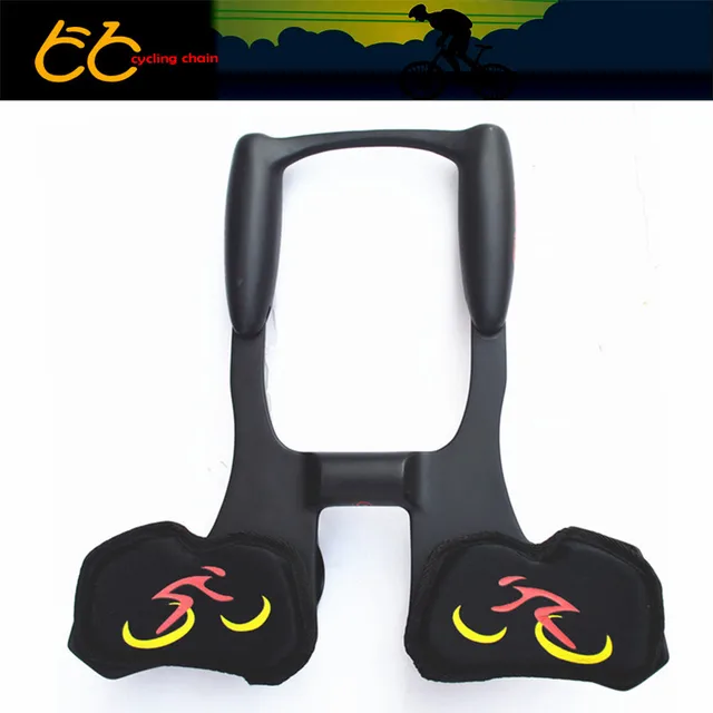 Cheap Full Carbon Rest Bar tt Handlebar Rest Handlebar Road Bike TT Bar Aero TT Time Triathlon Handlebar 31.8mm UD Finish