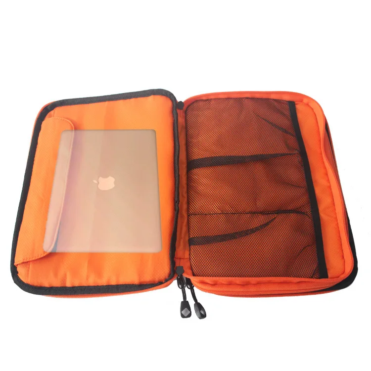 Упаковка дорожные органайзеры аксессуары для хранения для iPad сумка линия передачи данных посылка двойной слой эластичный портативный электронный накопитель
