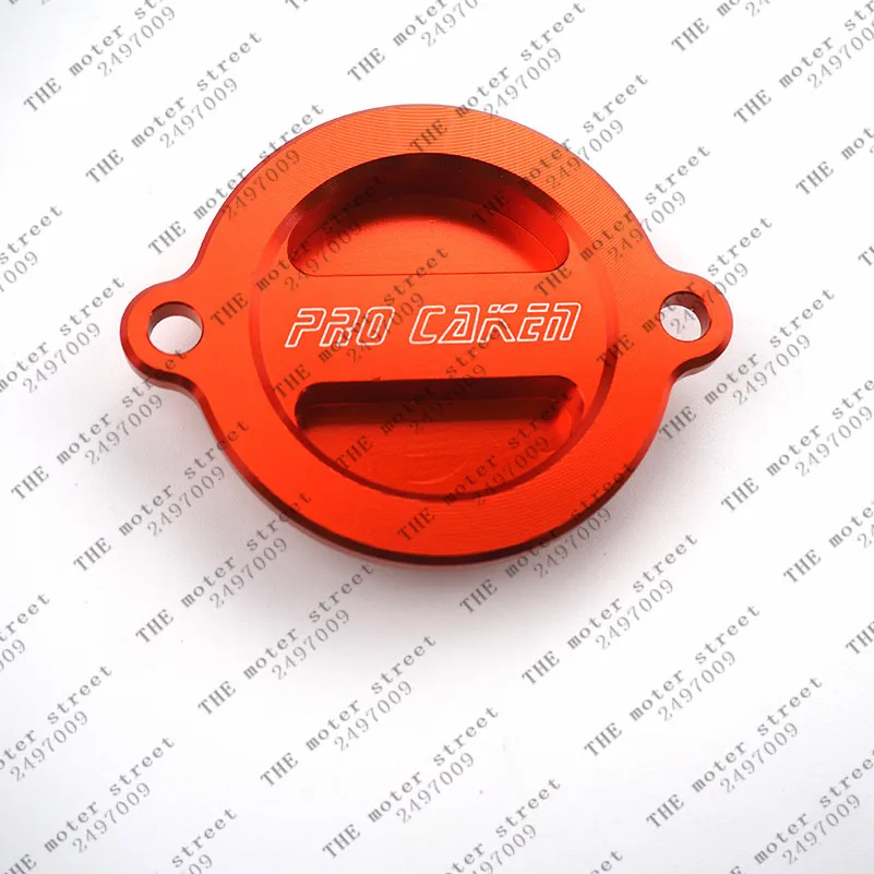 good quality CNC Aluminum Engine Oil Filter Cover Cap For KTM DUKE 200