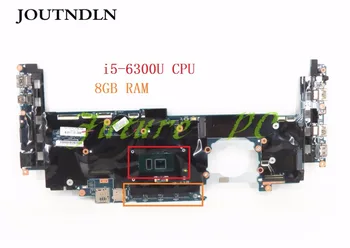 

JOUTNDLN FOR Lenovo yoga X1 Laptop Moederbord 01AX807 448.04PI5.002M Integrated Graphics W/ i5-6300U CPU and 8GB RAM Test work