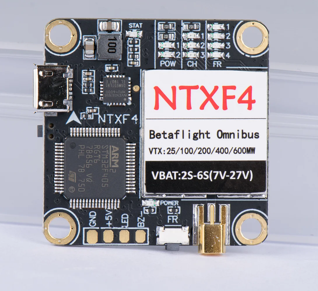 

F-Cloud NTXF4-FC F4 Flight Control Built-in OSD Integrated 600MW 5.8G Power Adjustable OSD Transfer Parameter
