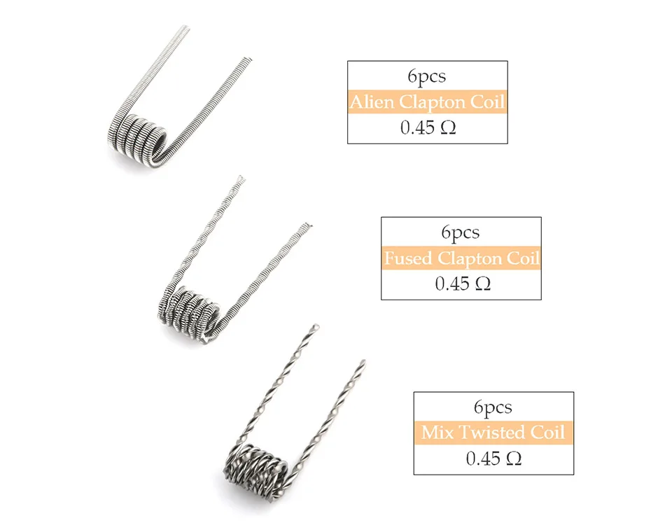 Prebuilt Coils (2)