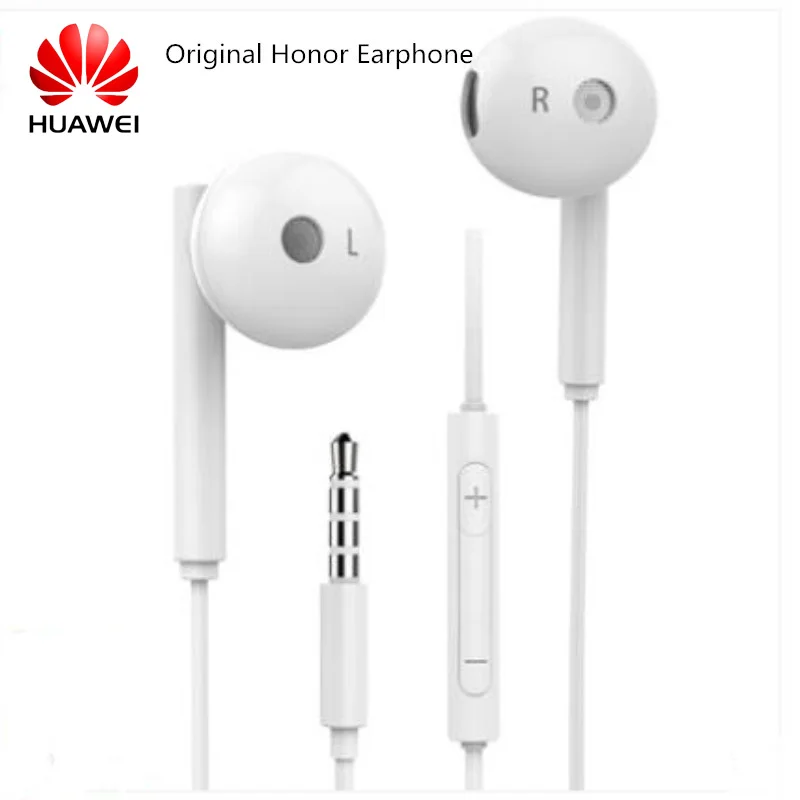 

Original Huawei Honor 8X/9 Lite In-ear Earphone Earpiece Headset + Mic Volume Control 3.5mm For Nova 2i 3/P Smart/Mate 10 9 8