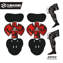 Cuirassier KDP09 наколенники для мотоцикла защита для мотокросса защита для мотогонок защита безопасности Скоба подкладка 5 цветов