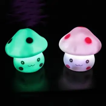 

Baby Kids Gifts Colorful Mushroom Press Down Touch Room Desk Bedside Lamp LED Night Light