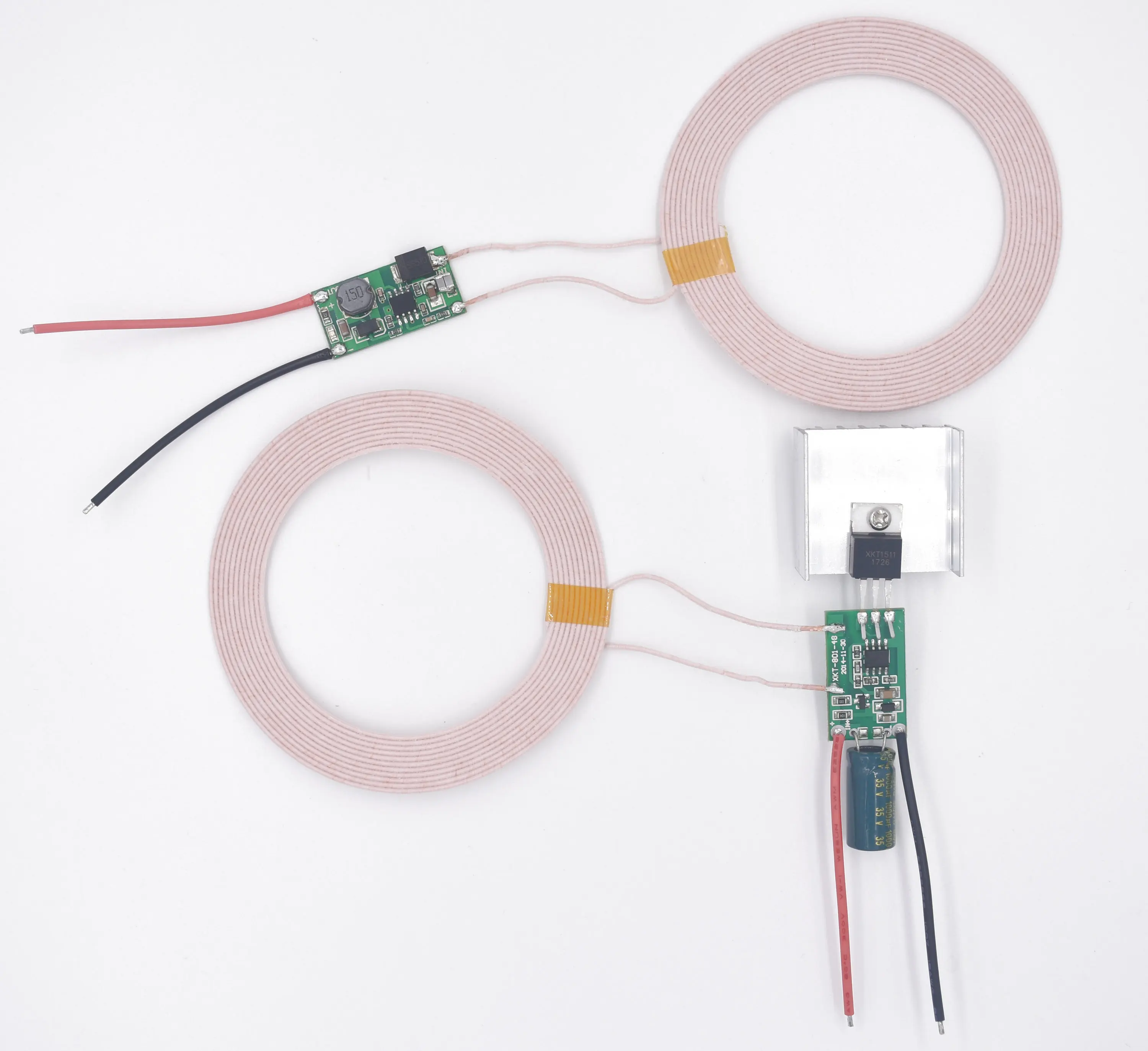

50mm500mA DC Long Distance Wireless Charging Power Supply and Transmission Module XKT801-27