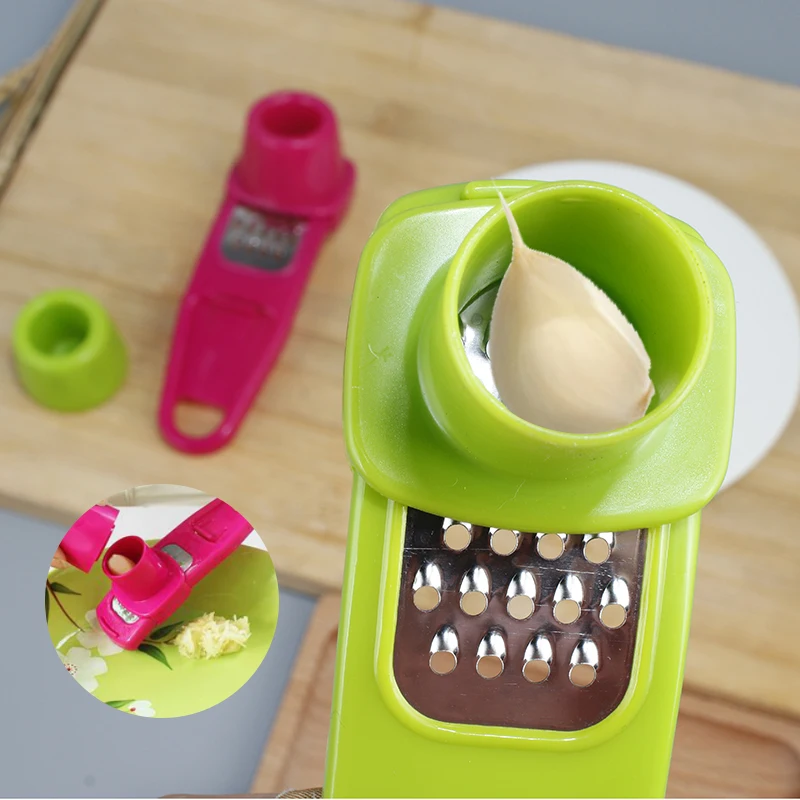 CARRYWON Multi Functional Ginger Garlic Grinding Grater Planer Slicer