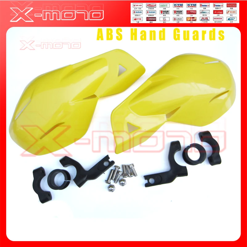 Dirt Bik Motorcycle Black Handguards Universal 7/8" 22mm Hand Guards Handlebar Hand Protective Guards Aluminum Brh Bar For Motocross Off-road Pit E ATV Bark Busters Handguards - Foto 5