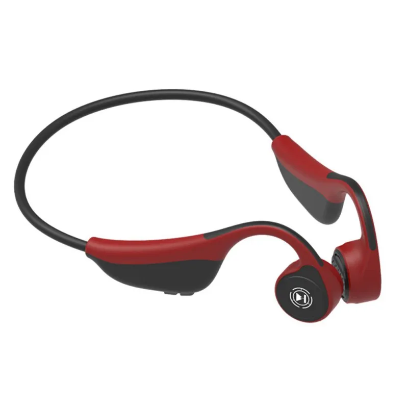 R Автомобильный Bluetooth комплект для громкой связи Bluetooth 5,0 S. Носить Z8 беспроводной костной проводимости наушники гарнитура с микрофоном гарнитуры - Название цвета: R