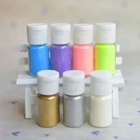 DIY Embossing Powder Metallic Paint Shiny Gold Silver 10ml 1