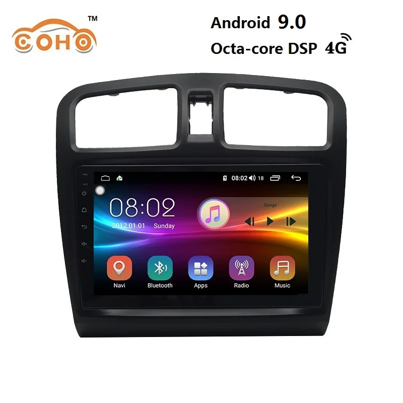 

Car audio Android 9.0 8-core for DongFeng 330 with radio BT GPS navigation support Carplay WIFI and 4G internet